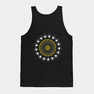 Heart Vortex Mandala Tank Top